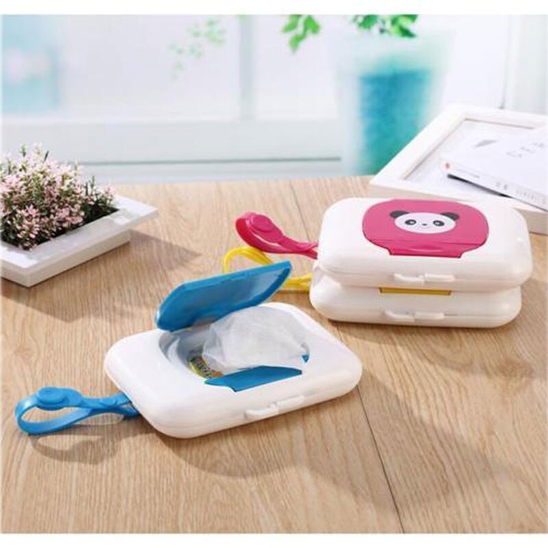 Baby Wipes Dry Wet Tissue Paper Case Care Napkin Storage Box Holder Container